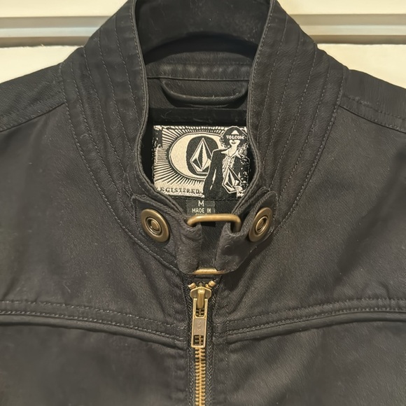 Volcom Pacsun Frochickie 2 Jacket black medium full zip. "Loving Phoebe" - Picture 2 of 9